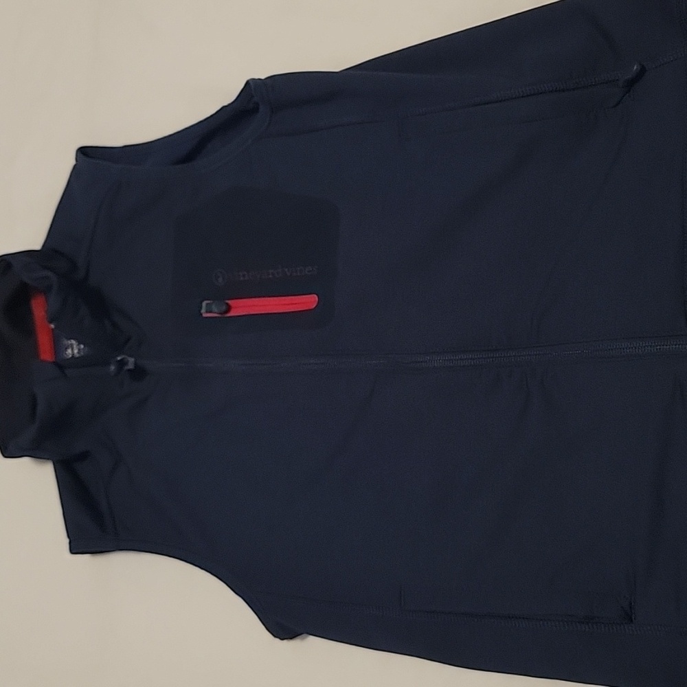 Vineyard Vines boys Navy blue performance vest size small